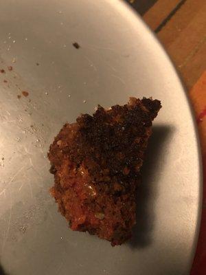 Burned Chicken Cutlet