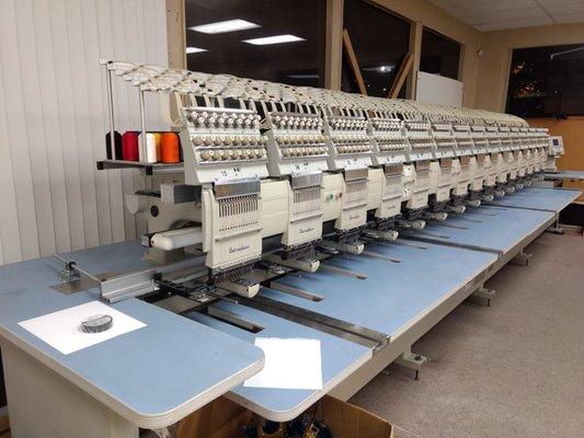 Ready to embroider your uniforms