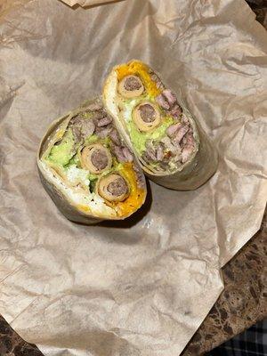 2 in 1 burrito