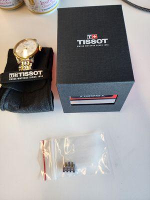 Tissot travel bag and box after having two links removed.