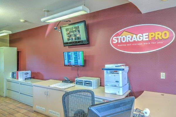 24/7 video surveillance at StoragePRO Self Storage of Richmond, CA