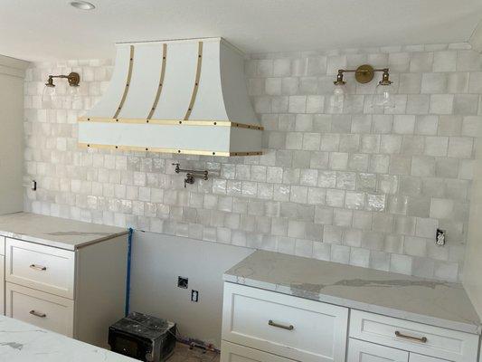 Beautiful tile work and counter top finishing! Their quality exceeded expectations