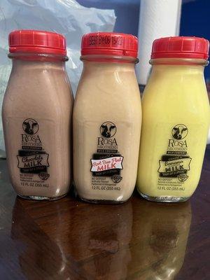 Rosa Brothers (12 oz.) Milk Chocolate, Root Beer Float, and Banana