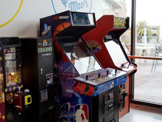 Vintage arcade games