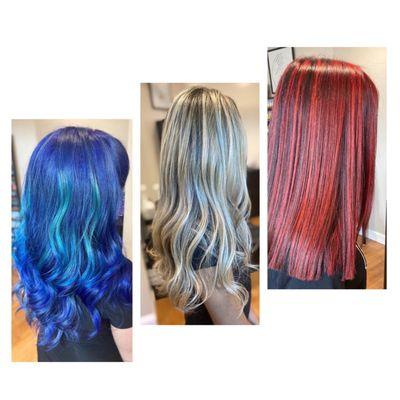 Beautiful hair color