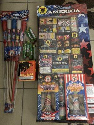 Donny Aaron's Arsenal of Fireworks