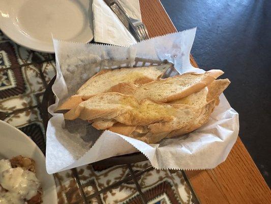 Complementary Cuban bread