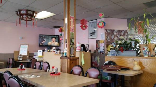 Inside wongs restaurant