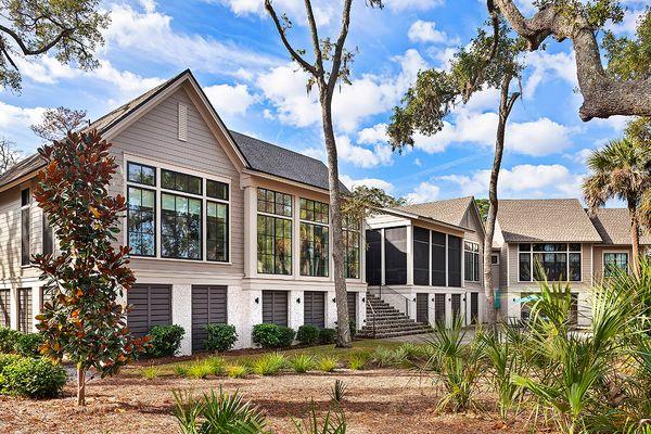 Now this is Lowcountry living at its finest! A beautiful new landscape project along the marsh!