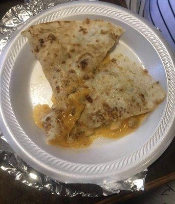 Chicken quesadilla