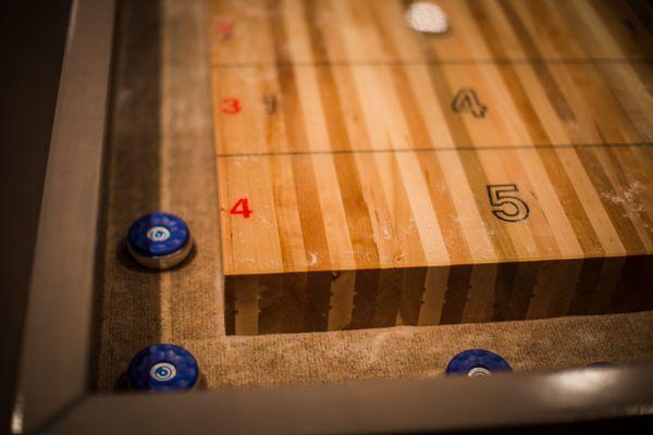 Full size shuffleboard!