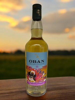 Oban Whisky w/ lettering laser engraved