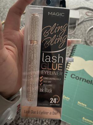 Eyelash glue eyeliner not found in regular stores