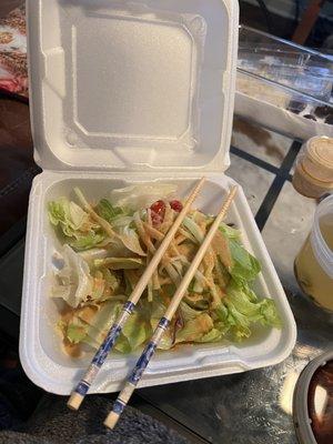 House salad $3.75