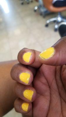 Worse gel manicurr ever