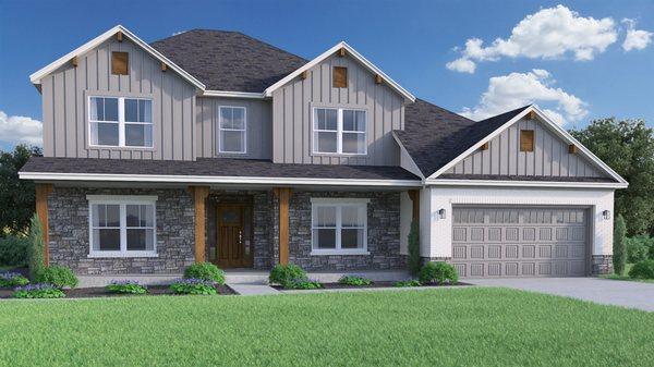 Hedgefield Homes (North Texas) Home Plans - The Meridian B