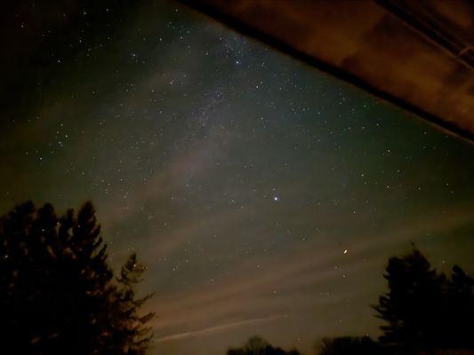 Night view from room