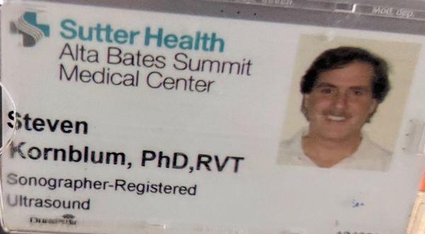 Sutter Health Alta Bates Summit Medical Center- steven Kornblum