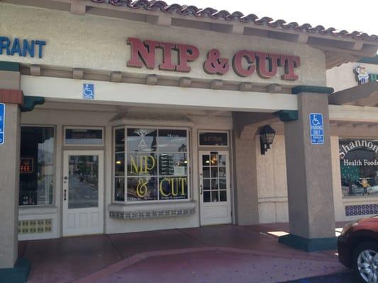 Front view: Nip & Cut Hair salon