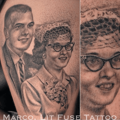 Lit Fuse Tattoo