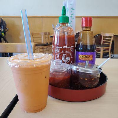 Thai iced tea