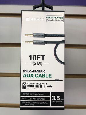 Aux cable for your car stereo 14.99