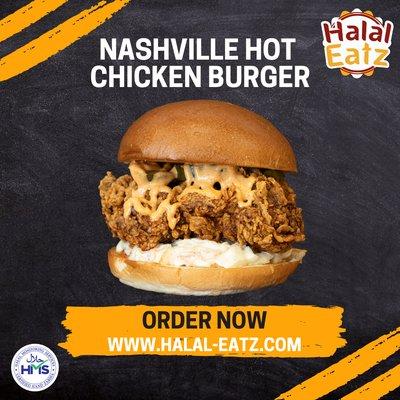 Nashville Hot Chicken Burger