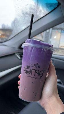 Ube Coffee w/ soy milk