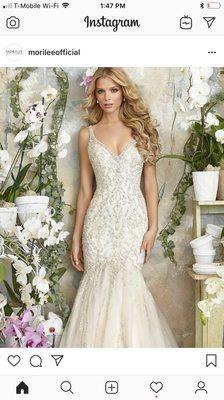 Morilee bridal gown