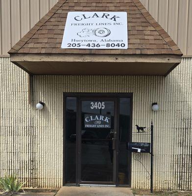 CLARK FREIGHT LINES INC.  3405 DAVEY ALLISON BLVD HUEYTOWN, AL 35023
205-436-8040