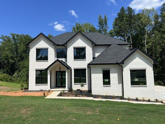 Beautiful brick home at the finish line