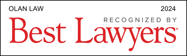 Olan Law is consistently recognized for its excellence and results for its clients.