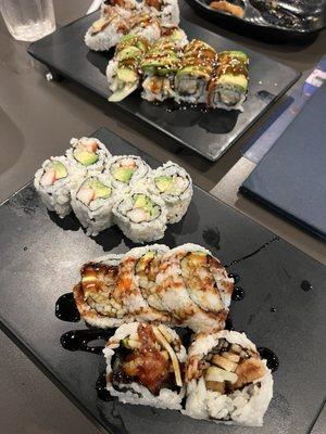 California Roll and Mexican Roll