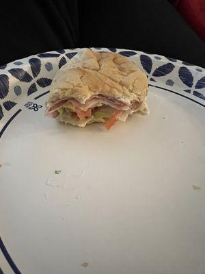 Picture of my sandwich.