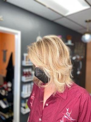 Blonde Highlights