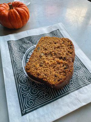 Pumpkin Walnut Bread