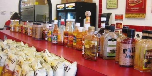 Firehouse Subs - Hattiesburg, MS on E. Hardy: Hot Sauces