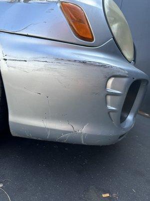 Scrapes, dents & scratches.