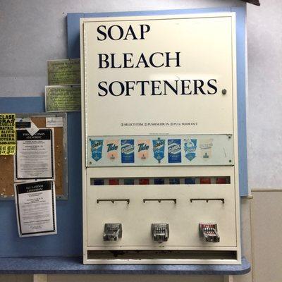 Soap bleach softners