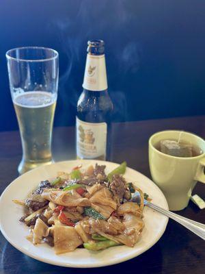 33. Drunken Noodle with Beef