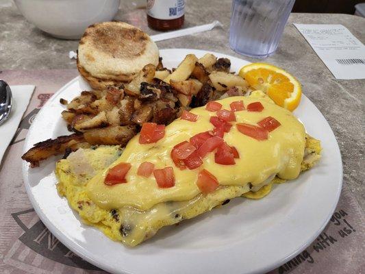 Country omelet.