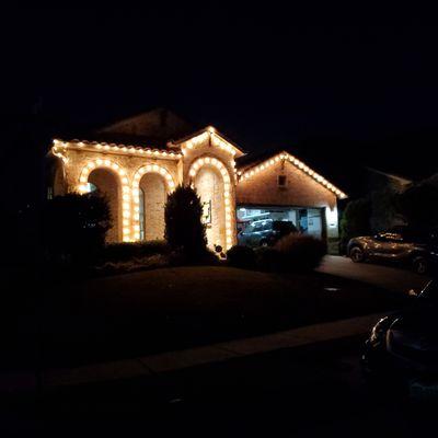 Christmas Light Installation