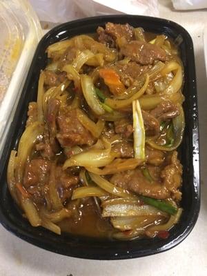 Mongolian beef