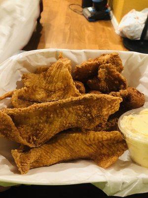 Catfish and Sole dinner.