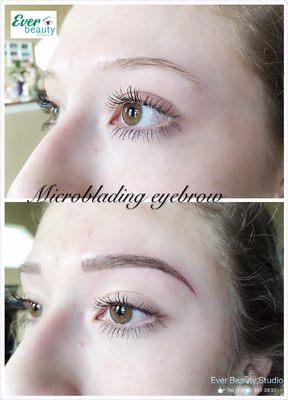 Microblading Eyebrow.