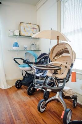 Top brands: Bugaboo, Stokke, Bumpnest, Petunia Pickle Bottom, Nook Sleep, Mimijumi, Aden+Anais