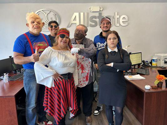 Your local Allstate Montebello office wishing you a safe and spooky Halloween!