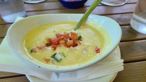 The original Queso dip was delish. Free when you check in and show the server.