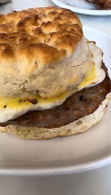 Sausage biscuit