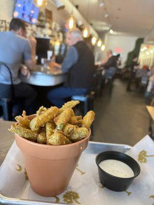 Fried pickles